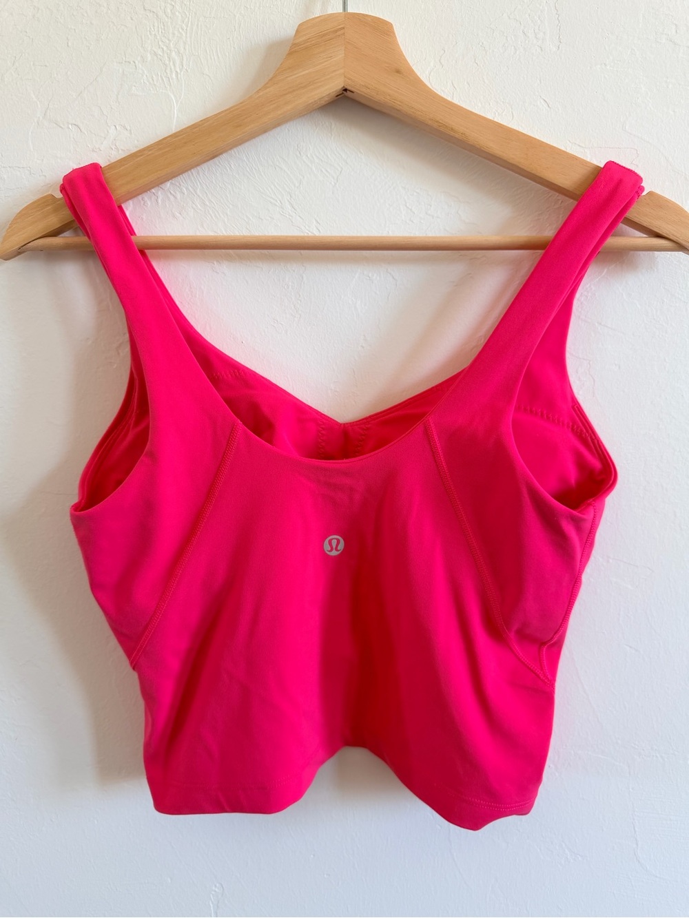 lululemon athletica Bright Hot Pink Scoop Sports Bra Tank